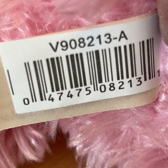 Dan Dee Hug Me Teddy BEAR PLUSH Pink Shaggy Sitting Stuffed Animal Toy Friend - Picture 8 of 8